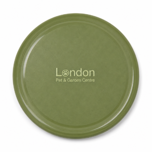 Dog Flying Disc Frisbee Toy | Durable Soft Rubber Fetch Disc for Outdoor Play & Training | London Pet & Garden Centre