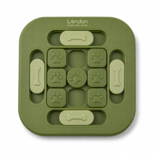 Interactive Dog Puzzle Feeder Toy | Treat Dispensing Slow Feeder Game | Mental Stimulation Dog Toy | London Pet & Garden Centre